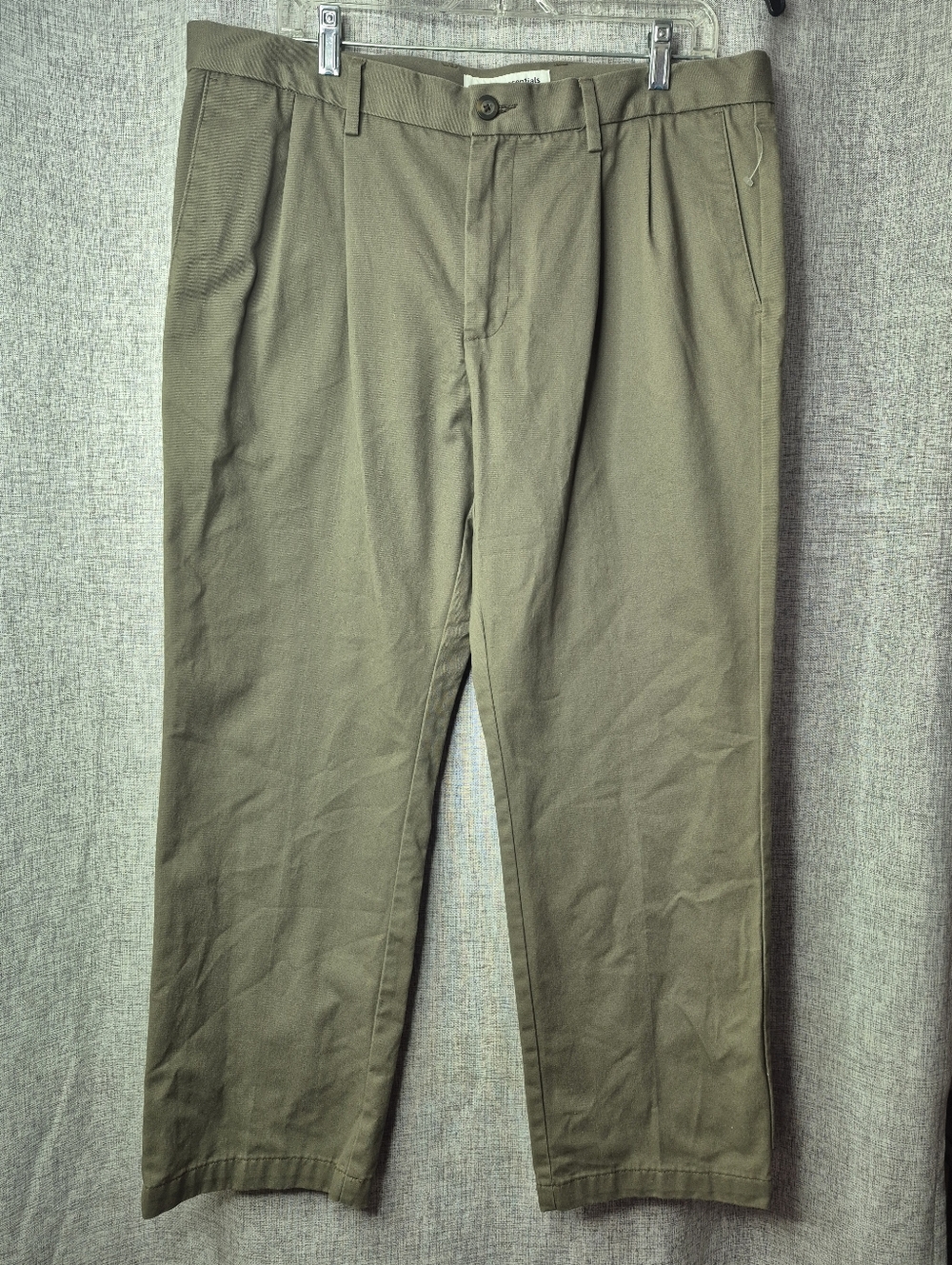 Men's Tan Classic Dress Pants